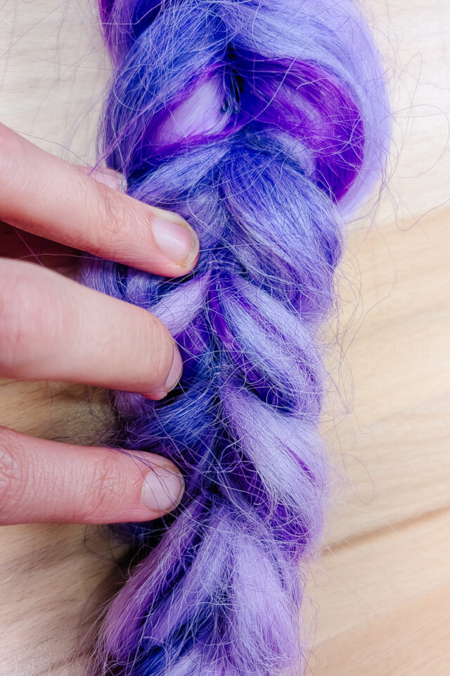 DIY Removable Rumi Hair Tutorial with clear elastics