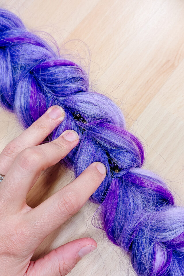 DIY Removable Rumi Hair Tutorial with hair extensions