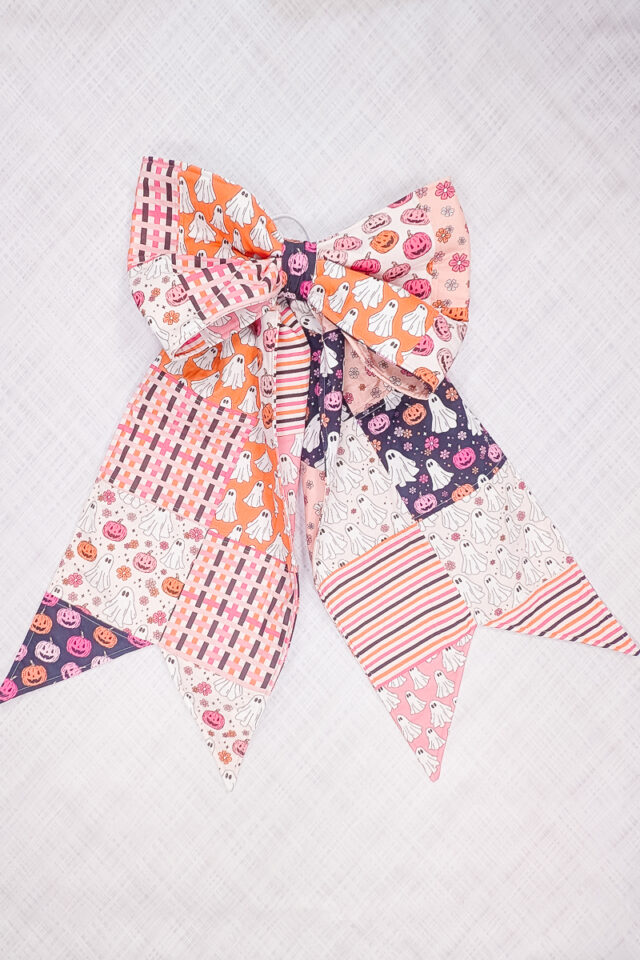 halloween quilted bow sewing pattern
