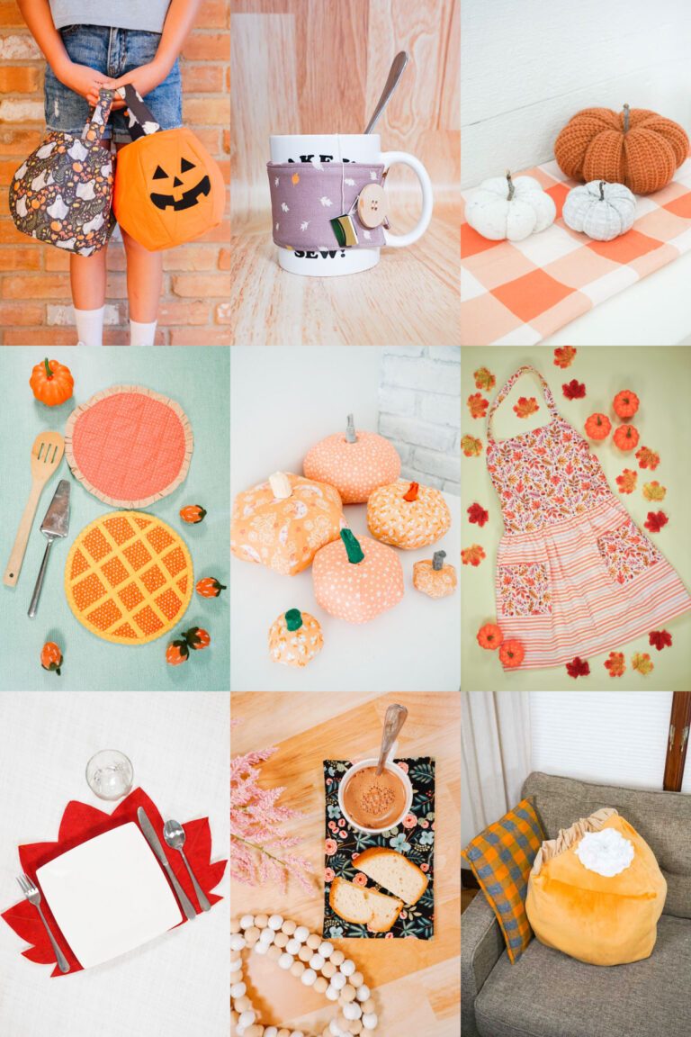 Delightful Fall Sewing Projects
