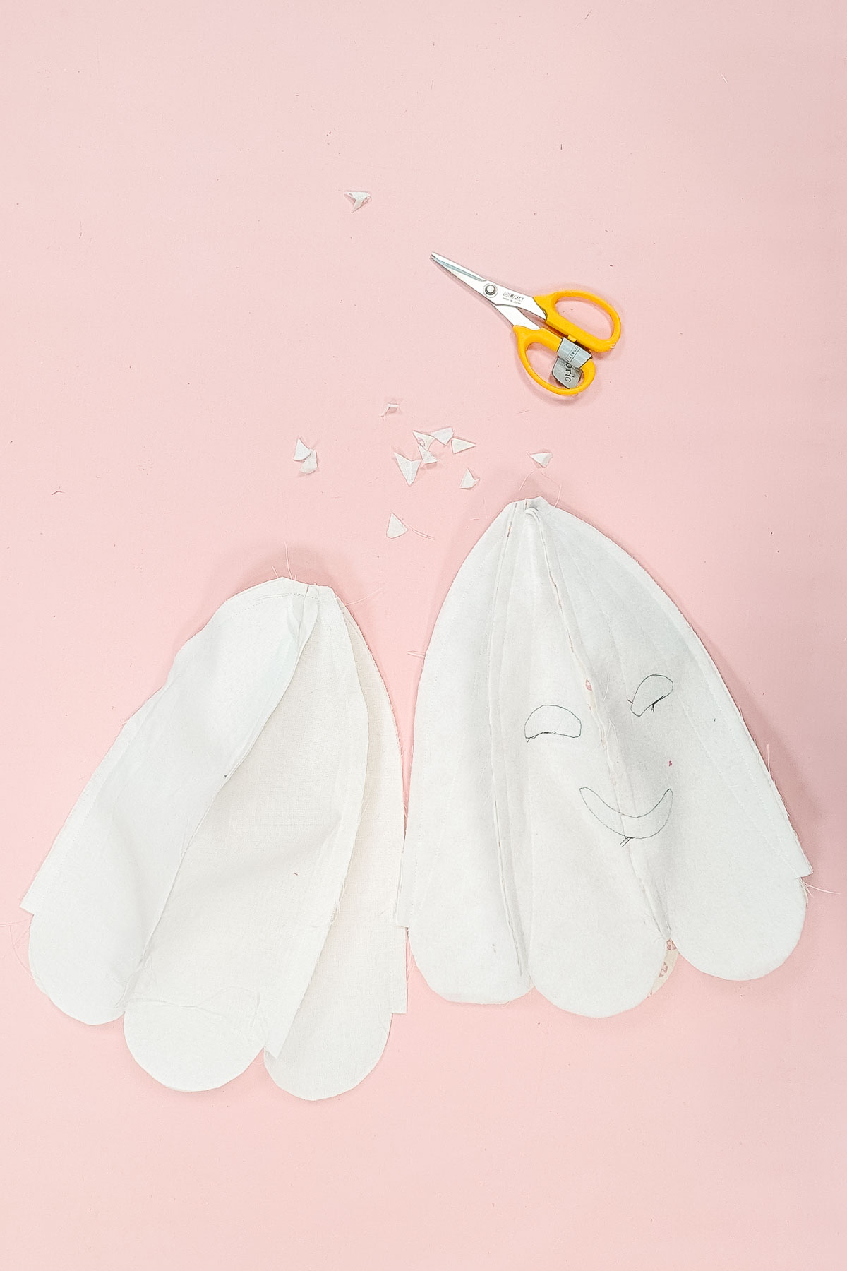 trim the top seam allowance