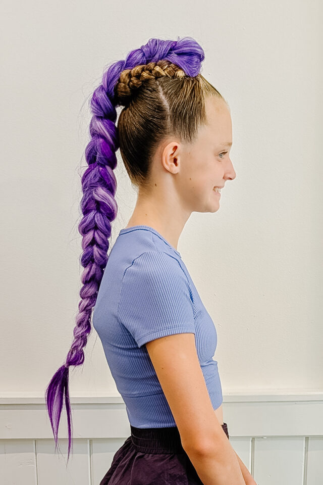 DIY Removable Rumi Hair Tutorial for long hair