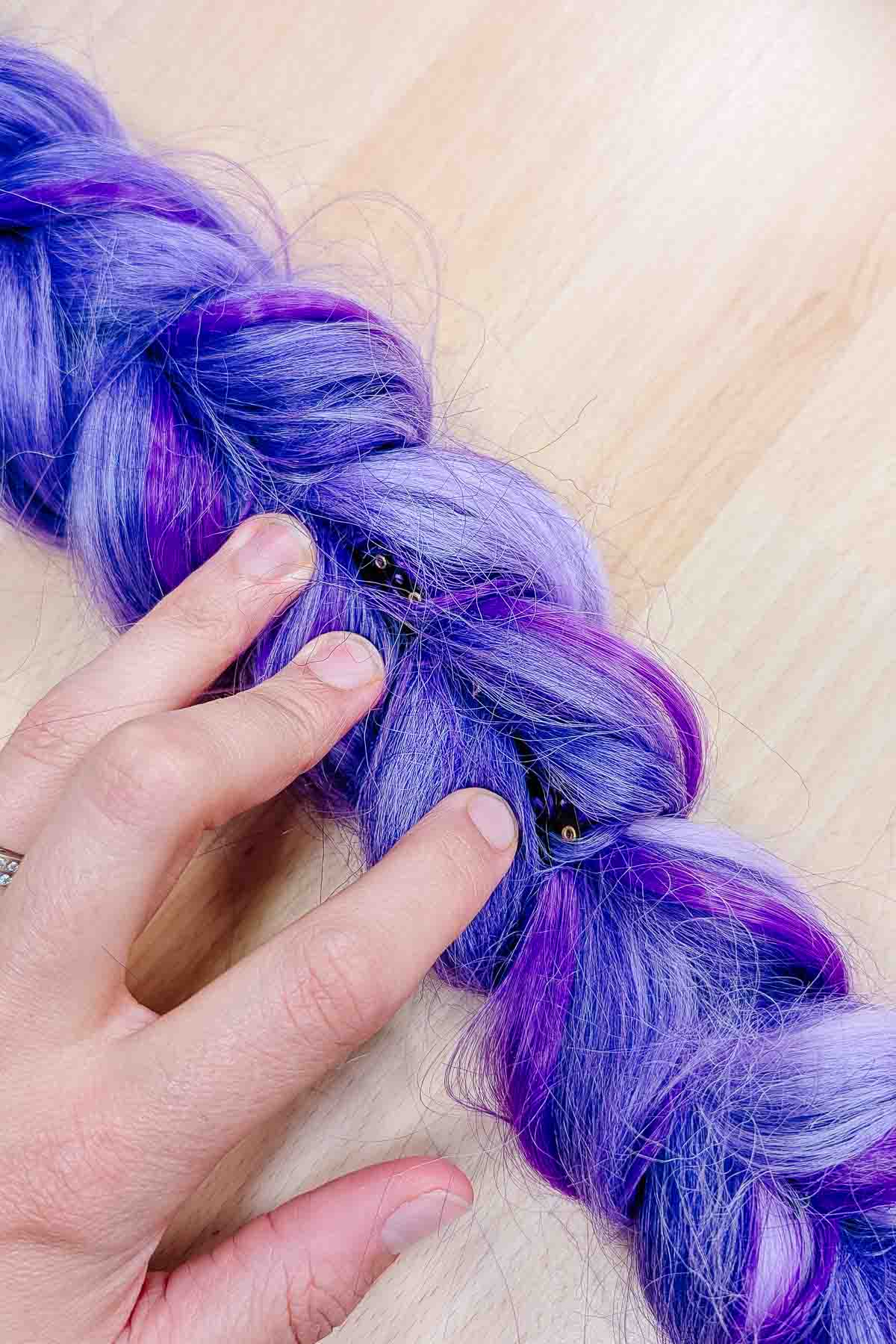 DIY Removable Rumi Hair Tutorial from Kpop Demon Hunters