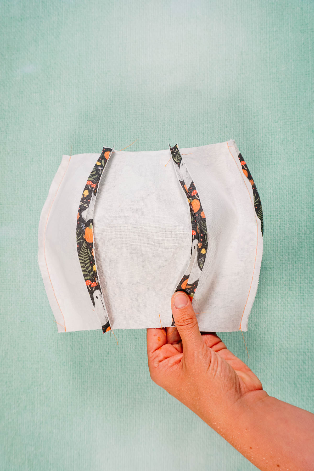 press seam opens