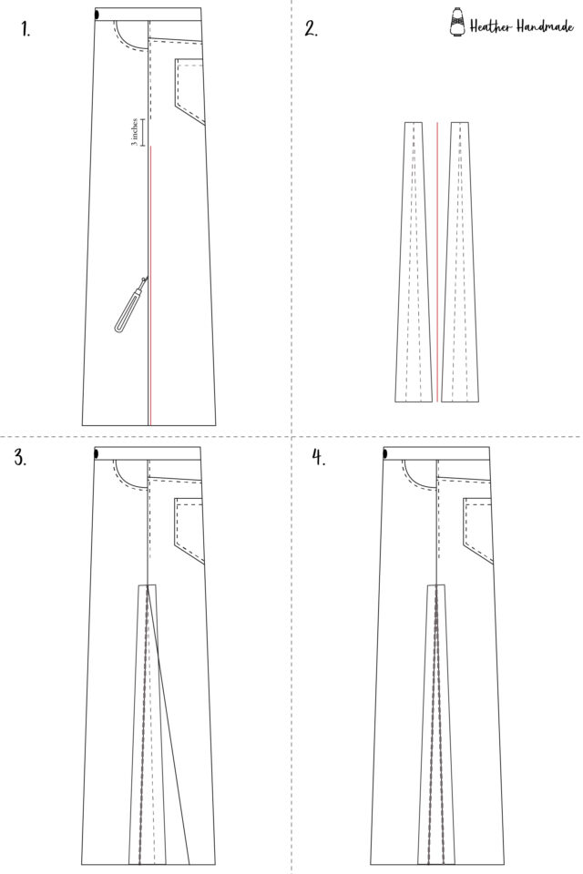 add denim to outseam