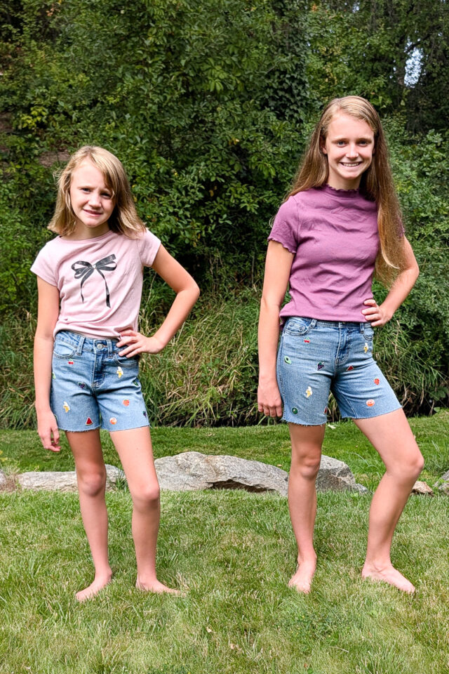 How to Upcycle Jeans by Adding Patches