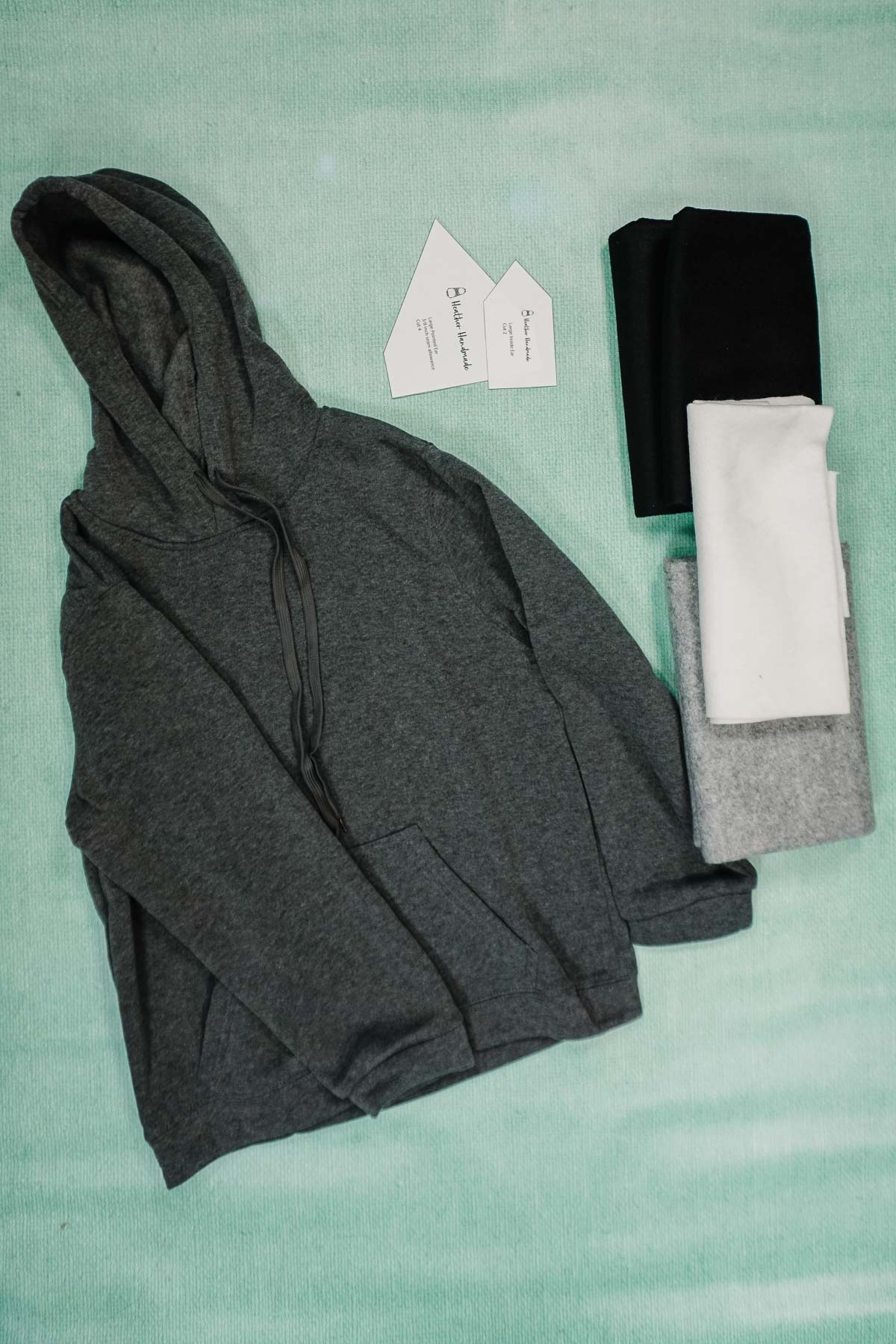 easy diy raccoon costume supplies