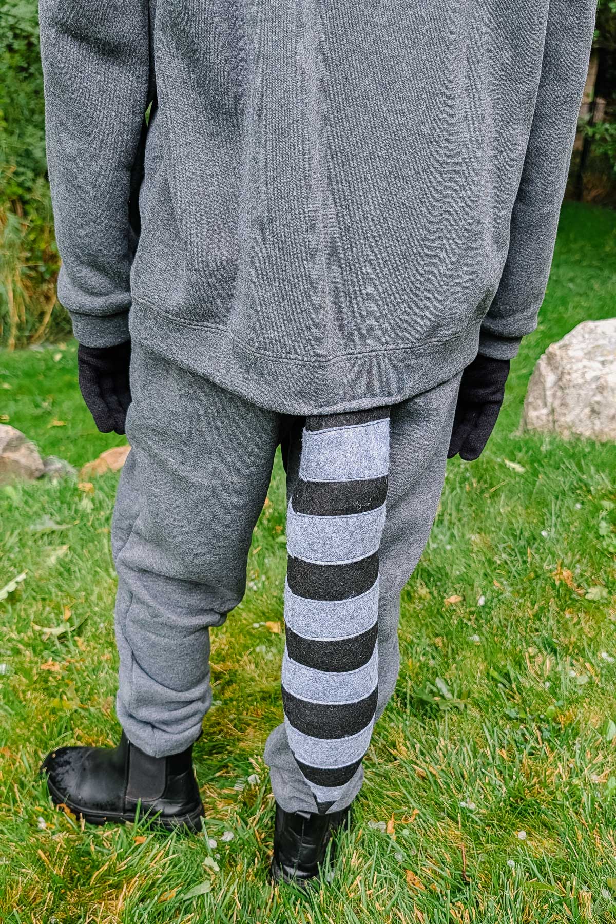 easy diy raccoon costume