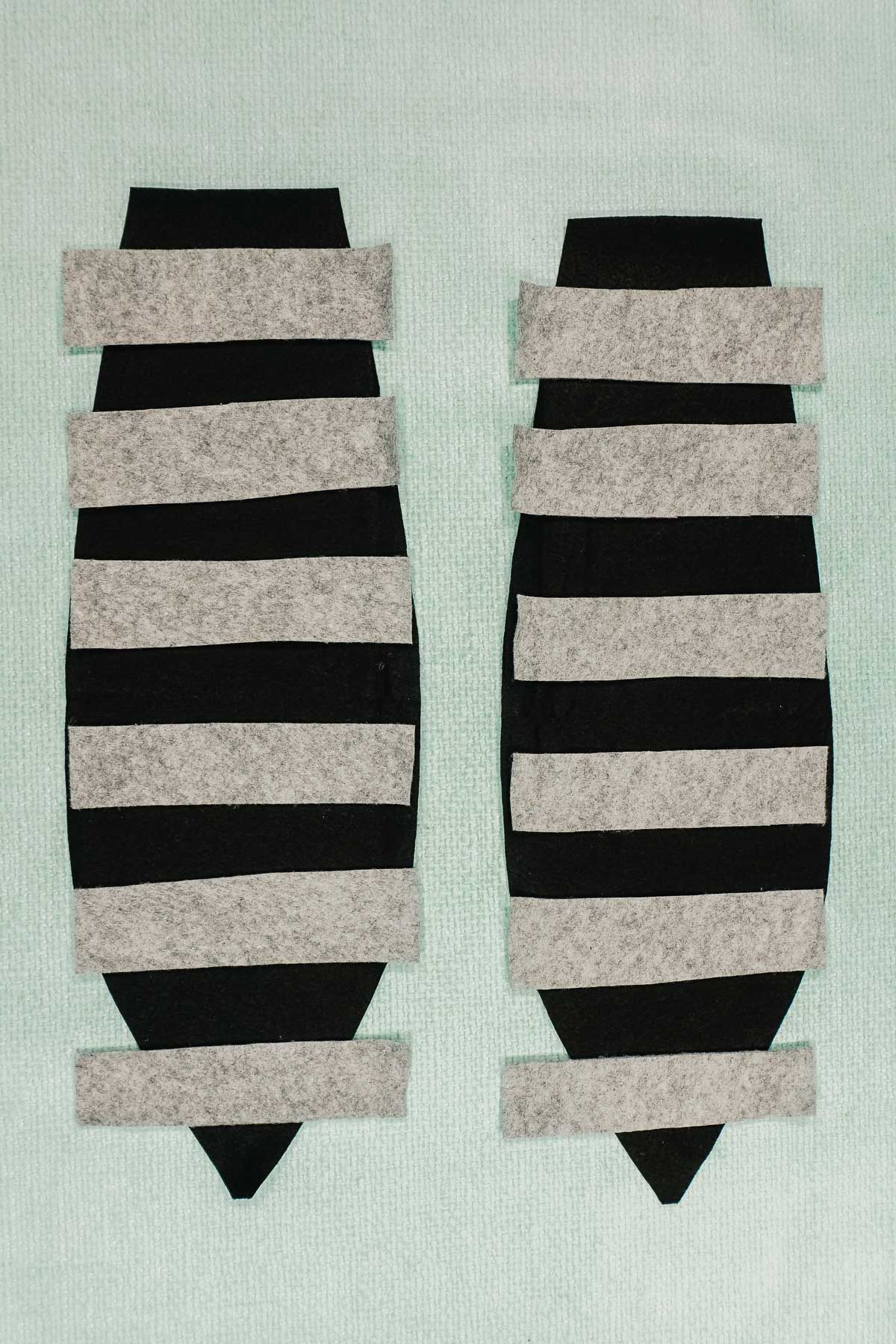 cut tails and stripes