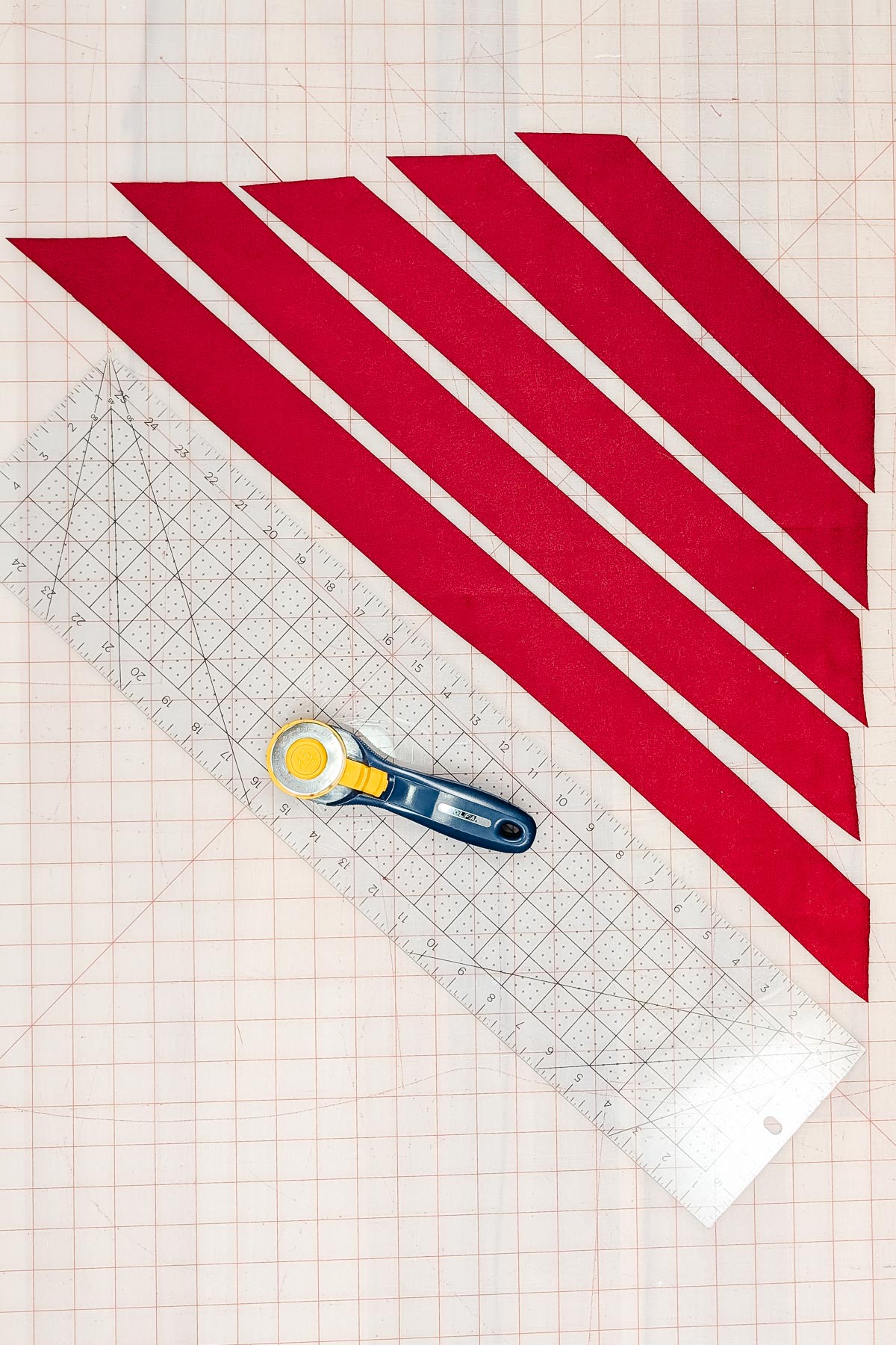 cut out bias binding