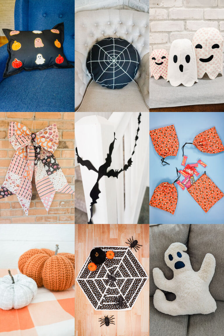 Cute and Spooky Halloween Sewing Projects