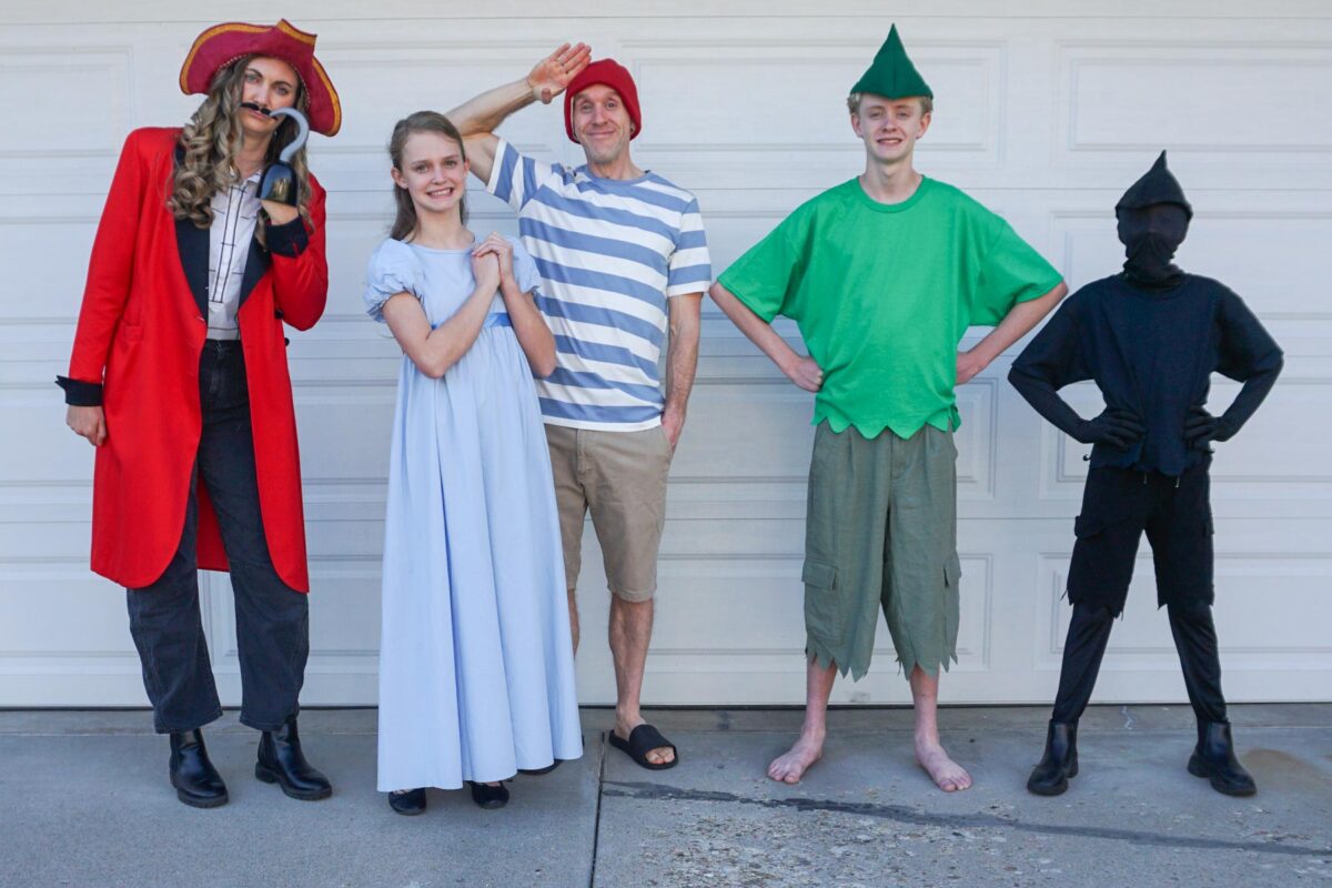 DIY Peter Pan Family Costumes