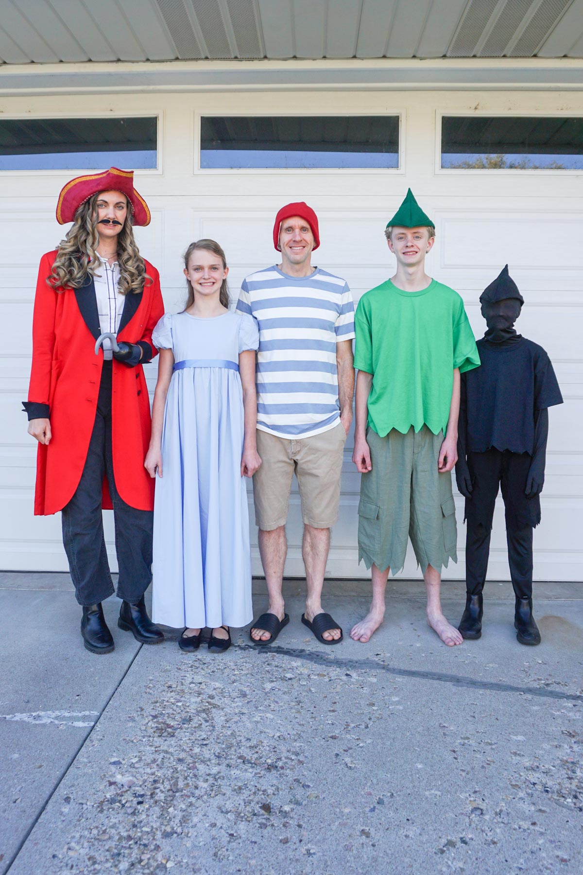 DIY Peter Pan Family Costumes