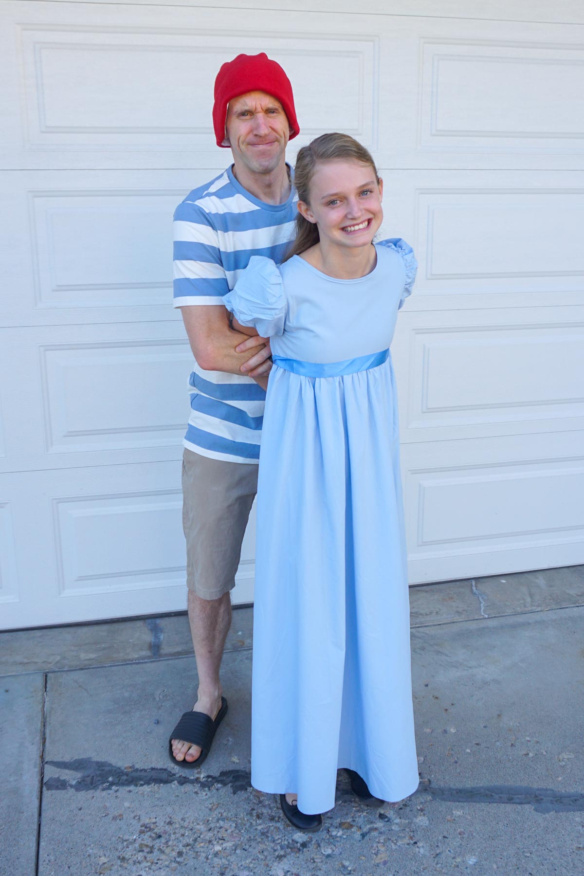 DIY smee and wendy costumes