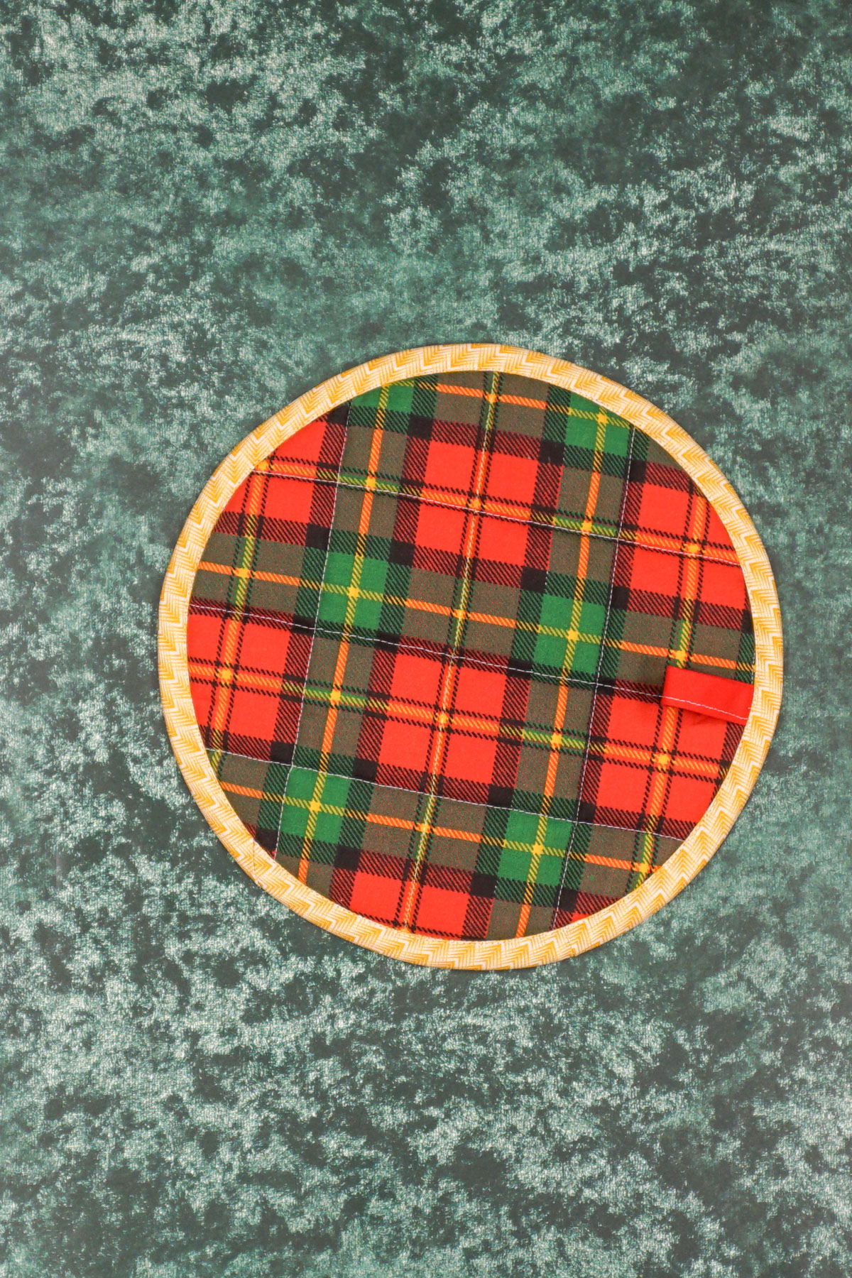 sew bias binding in place