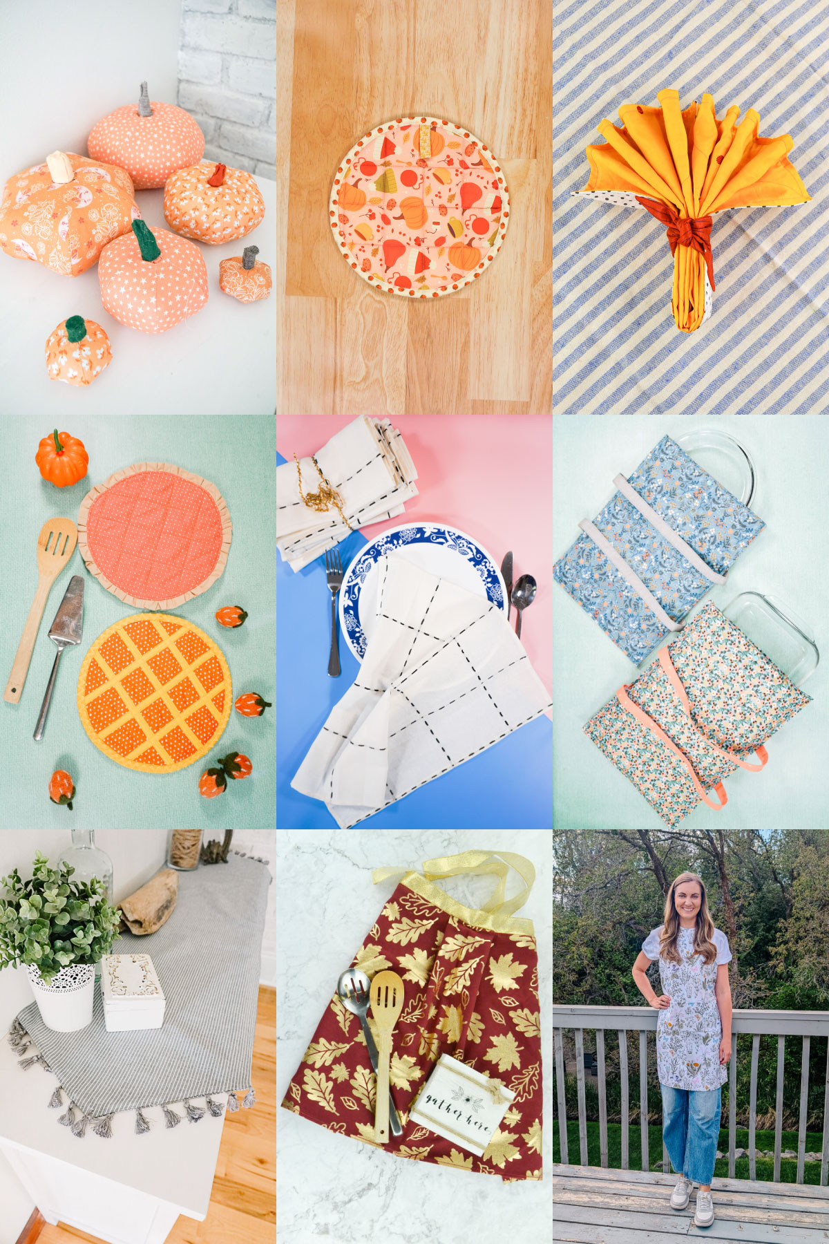 thanksgiving sewing projects